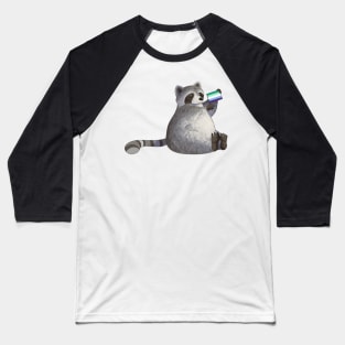 MLM Pride Raccoon Baseball T-Shirt